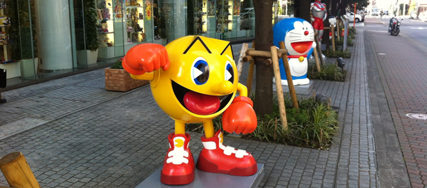 See the Japanese anime characters at BANDAI Character Street!