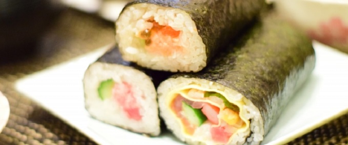 ehomaki sushi roll
