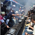 grilled pacific saury