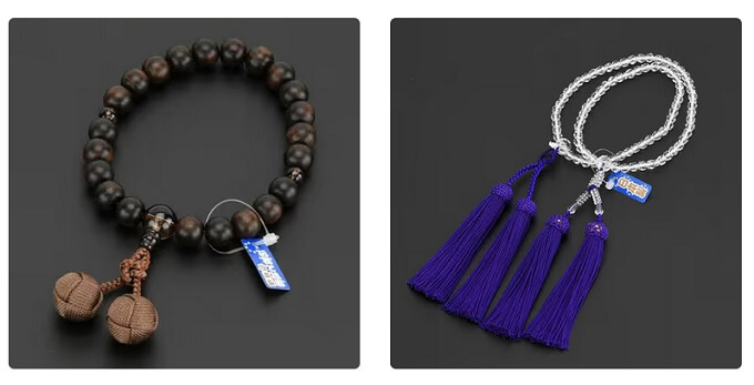 honshiki and ryakushiki juzu