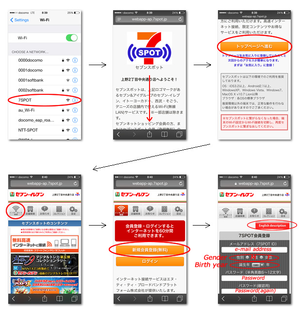 how to connect 7spot(Step1)