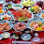 Shippoku-ryori dish