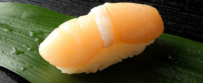 scallop sushi