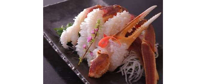 raw crab dish called kani arai
