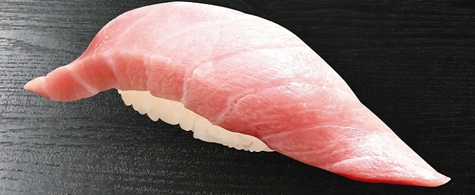 fatty tuna sushi (toro sushi)