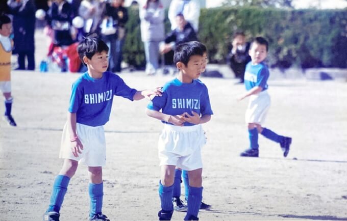 hidemasa in elementary school