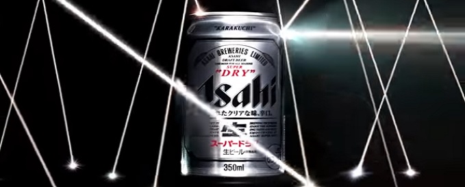 asahi's beer Super-Dry