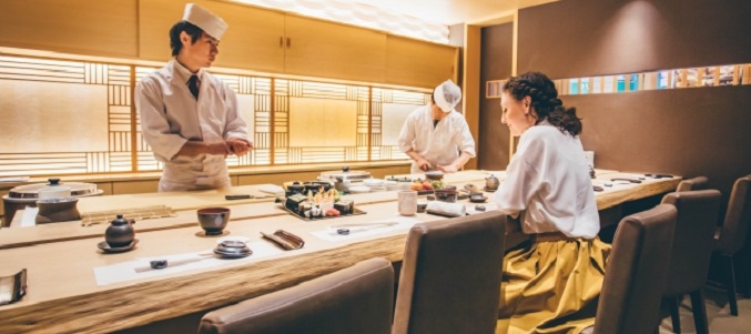 coservative sushi restaurant image